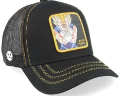 Kids-Capslab Dragon Ball Majin Vegeta Navy/Black/Yellow Trucker - Blue