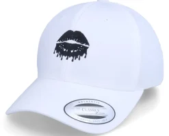 Adjustable-Iconic Dripping Lips Curved White Adjustable -
