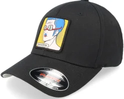 Outlet 4REAL Dumb And Broke Patch Black Flexfit -
