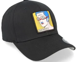Outlet 4REAL Dumb And Broke Patch Black Flexfit -