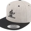 Snapback-Berzerk Dumbbell Bicep Curl Fitness Grey/Black Snapback -