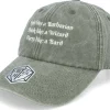 Dad Cap-Critiql Hit Dungeon Lessons Vintage Washed Olive Dad Cap -