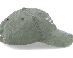 Dad Cap-Critiql Hit Dungeon Lessons Vintage Washed Olive Dad Cap -