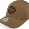Flexfit-Critiql Hit Dungeon Master Dragon Silhouette Wooly Combed Coyote Flexfit - Brown
