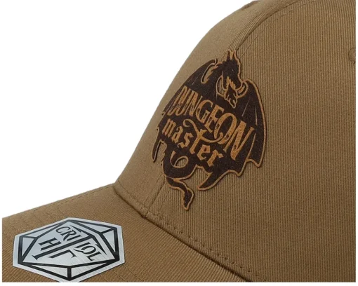 Flexfit-Critiql Hit Dungeon Master Dragon Silhouette Wooly Combed Coyote Flexfit - Brown