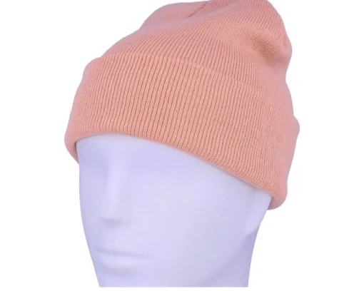 Cuff Beanies-Beechfield Dusky Cuff Blank Beanie - Pink