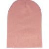 Long Beanies-Beechfield Dusky Pink Long Blank Beanie -