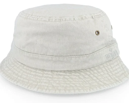 Best MJM Hats Dyed Cotton Twill Natural Bucket - Beige
