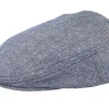 Flat Caps-CTH Ericson Edward Sr. Belo Blue Flat Cap -