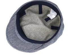 Flat Caps-CTH Ericson Edward Sr. Belo Blue Flat Cap -