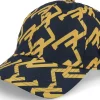 Outlet J.Lindeberg Elijah Geo Print Cap Jl Navy Dad Cap -