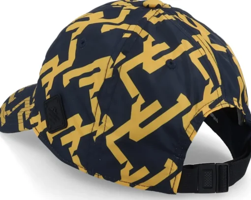 Outlet J.Lindeberg Elijah Geo Print Cap Jl Navy Dad Cap -