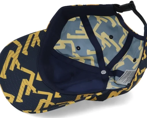 Outlet J.Lindeberg Elijah Geo Print Cap Jl Navy Dad Cap -