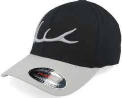 Flexfit-Hunter Elk Antler 3d Black/Silver Flexfit -
