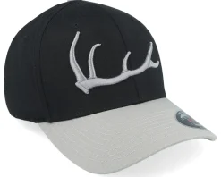 Flexfit-Hunter Elk Antler 3d Black/Silver Flexfit -