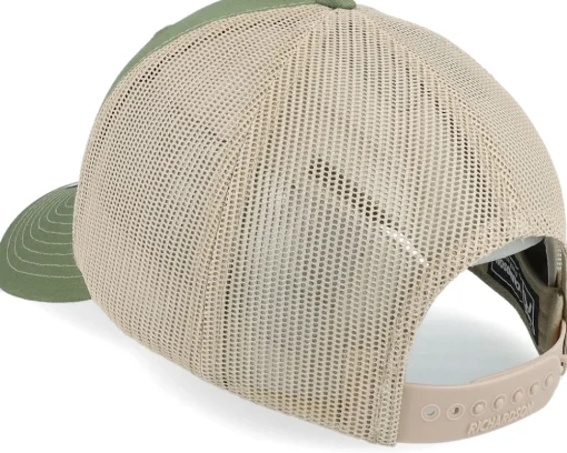 Trucker-Hunter Elk Antler 3d 112fp Split Olive/Tan Trucker -