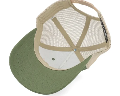 Trucker-Hunter Elk Antler 3d 112fp Split Olive/Tan Trucker -
