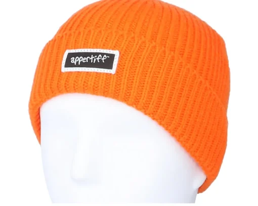 Cuff Beanies-Appertiff Engineer Orange Cuff -