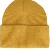 Organic Beanies-Beechfield Engineered Mustard Soft Deep Cuffed - Yellow