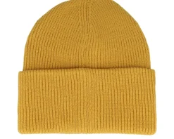 Organic Beanies-Beechfield Engineered Mustard Soft Deep Cuffed - Yellow