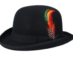 Online Jaxon & James English Black Bowler -