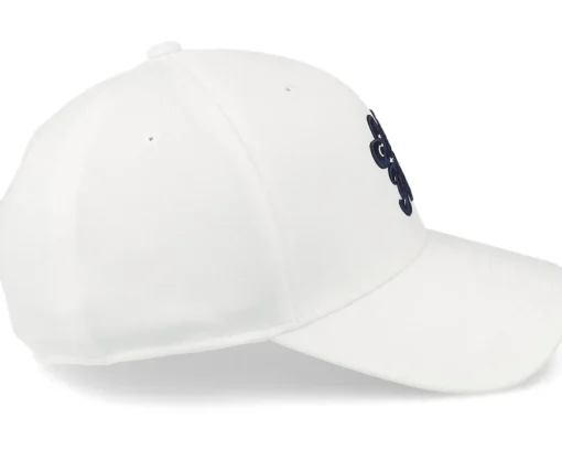 Golf-Puma Enjoy Golf Responsibly White Glow/Navy Blazer Adjustable -