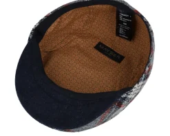 Flat Caps-Mayser Erik Shetland Kombi Flat Cap - Grey