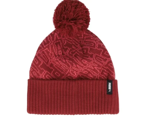 Outlet Puma Essential Beanie Intense Red Pom -