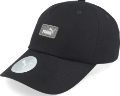 Dad Cap-Puma Essential Cap Iii Black Dad Cap -