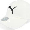 Dad Cap-Puma Essential Cat Bb Cap White Dad Cap -