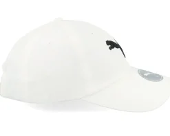 Dad Cap-Puma Essential Cat Bb Cap White Dad Cap -