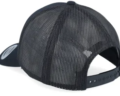 Trucker-Wild Spirit Everest Nepal Mountain Black A-frame Trucker -