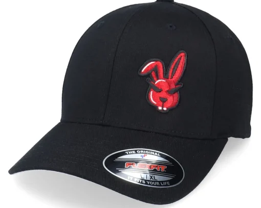 Flexfit-Iconic Evil Rabbit Grin Black Flexfit -