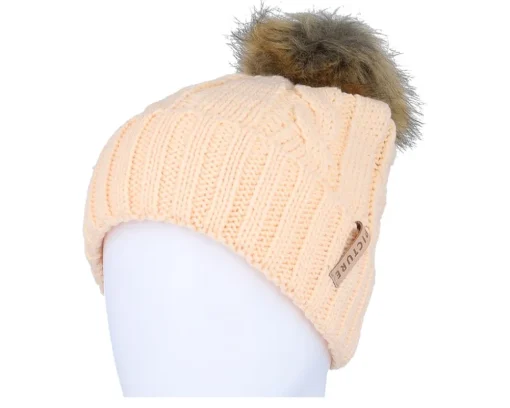 Best Picture Ezah Beanie Cream Pom -