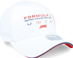Sale Formula One F1 Logo 24 Puma Special Edition Great Britain Silvewrstone White Adjustable -