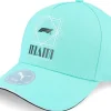 Adjustable | Motor-Puma F1 Logo 25 Race Special Miami Aquatic Teal A-Frame Adjustable -