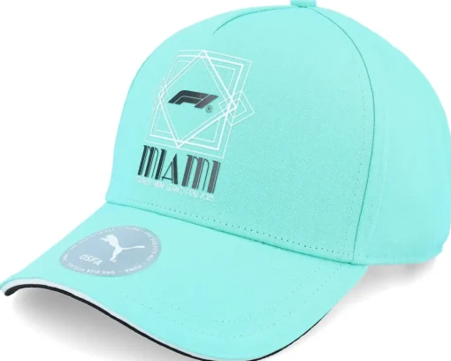 Adjustable | Motor-Puma F1 Logo 25 Race Special Miami Aquatic Teal A-Frame Adjustable -