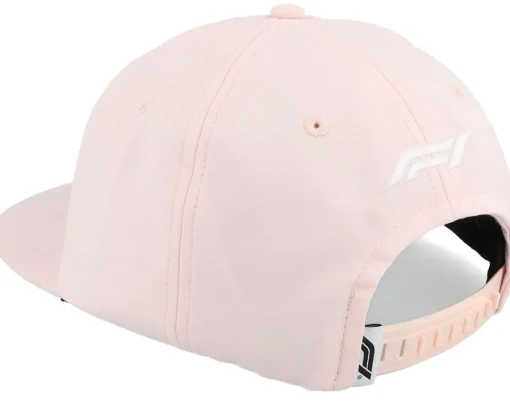 Motor-Formula One F1 Logo Formula 1 Racing Division Worldwide F1 24 Primrose Snapback - Pink