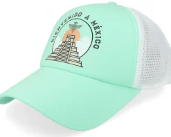 Motor-Formula One F1 Mexico Race Special Teal Green Trucker -
