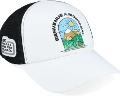 Trucker-Formula One F1 Montreal Race Special Canada Grand Prix White/Black Trucker -