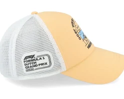 Trucker | Motor-Formula One F1 Zandvoort Netherlands Race Special Orange/White Trucker -