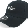 Dad Cap-Bearded Man Fab Beardedmania Ripped Black Dad Cap -