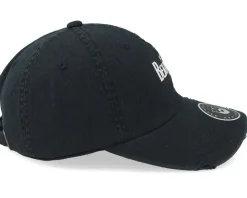 Dad Cap-Bearded Man Fab Beardedmania Ripped Black Dad Cap -