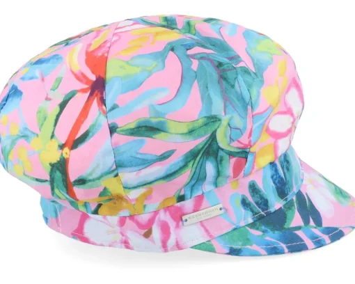 Sale Seeberger Fabric Balloon Hat Pink Vega Cap -