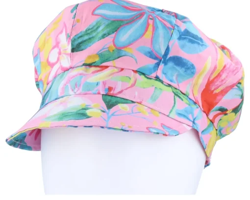 Sale Seeberger Fabric Balloon Hat Pink Vega Cap -