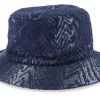 Sale Seeberger Fabric Blue Fishing Bucket -