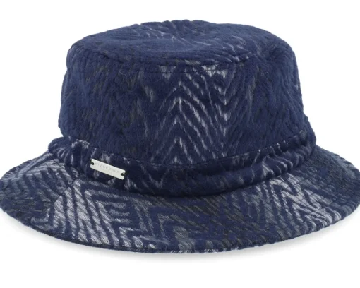 Sale Seeberger Fabric Blue Fishing Bucket -