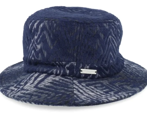 Sale Seeberger Fabric Blue Fishing Bucket -