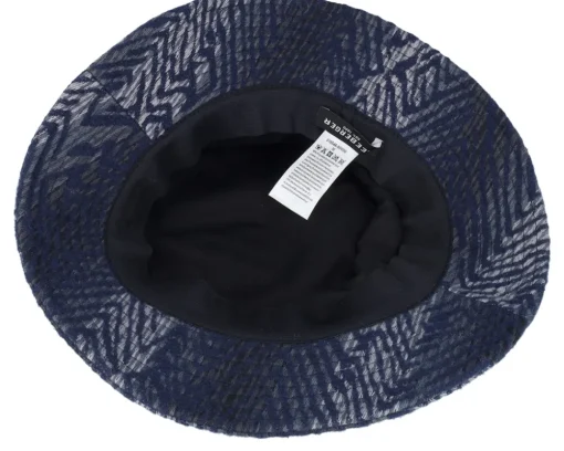Sale Seeberger Fabric Blue Fishing Bucket -