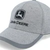 Adjustable-John Deere Fabric Heather Grey/Reflective Adjustable -